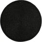 ALPHA Living HOME Round Beaded Placemat – Handmade Glass Bead Charger Table Mat, Set of 1 (Black)