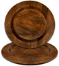 Alpha Living Home Mango Wood Charger Plates, 13 in, Set of 2