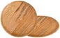 Alpha Living Home Wooden Charger Plates, Natural, 13 in, Set of 2