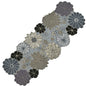 Beaded Table Runner – Handmade Floral Glass Bead Decorative Table Runner for Dining, Coffee & Accent Tables
