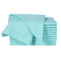 Alpha Living Home Cotton Cloth Napkins, Aqua, 18x18 in, Set of 12