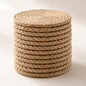 Jute Coasters Set of 12-4 Inch Round Drink Coasters, Thick Absorbent & Heat Resistant | Natural Fiber Coaster for Hot & Cold Drinks, Cups, Glasses, Table & Home Decor – ALPHA Living HOME