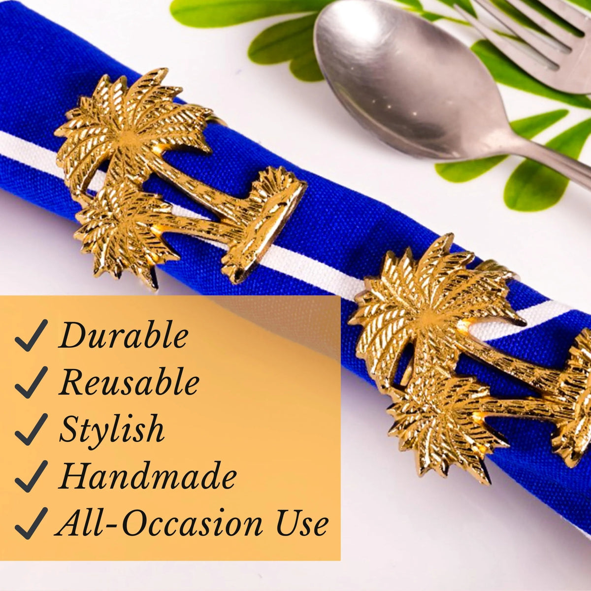 ALPHA Living HOME Metal Napkin Rings Set of 12 - Gold Mobius Design for Table Decor, Elegant Napkin Holders for Dinner, Wedding, Party, Holiday, Thanksgiving, Christmas & Everyday Use