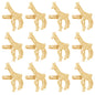 Napkin Rings Set of 12, Animal Napkin Holders, Metal Napkin Rings for Safari Theme Table Décor Handmade for Holiday, Weddings, Receptions, Banquets, Events, Giraffe Shape, Gold - ALPHA Living HOME